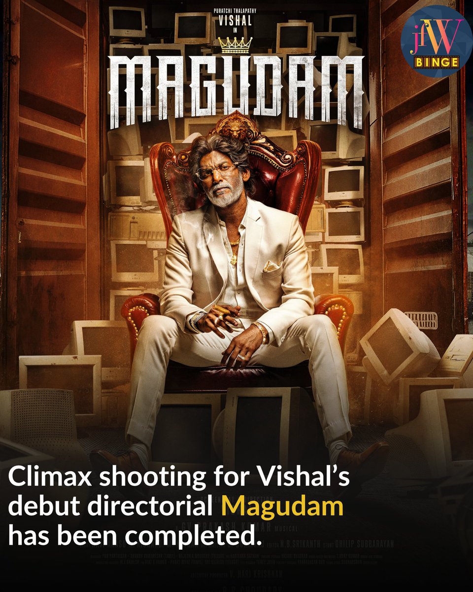 jfwdigital's tweet image. Vishal’s first directorial venture hits a big milestone!  
#vishal #magudam #jfw