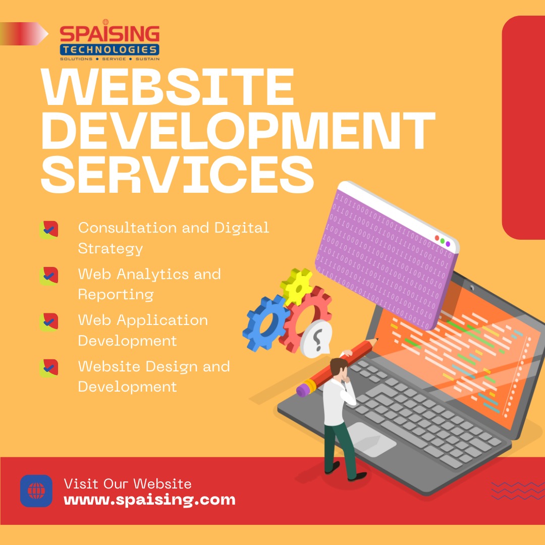 SpaisingTech's tweet image. Ready to take your business online or upgrade your current website? We offer end-to-end website development services tailored to your needs — strategy, design, analytics, and powerful web applications! Let’s build something great together. 🌐✨
#WebsiteDevelopment #WebDesign
