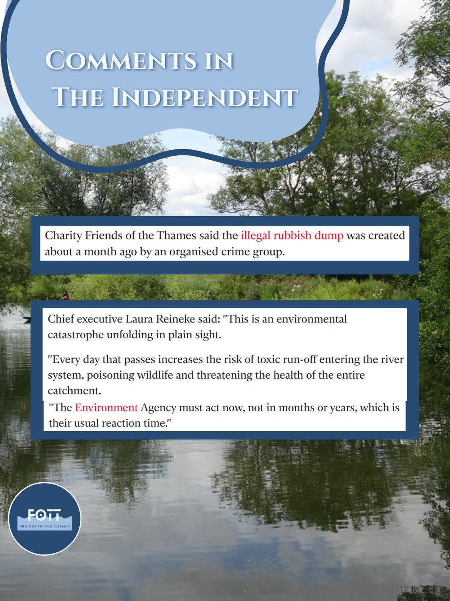 Friends of the Thames tweet media