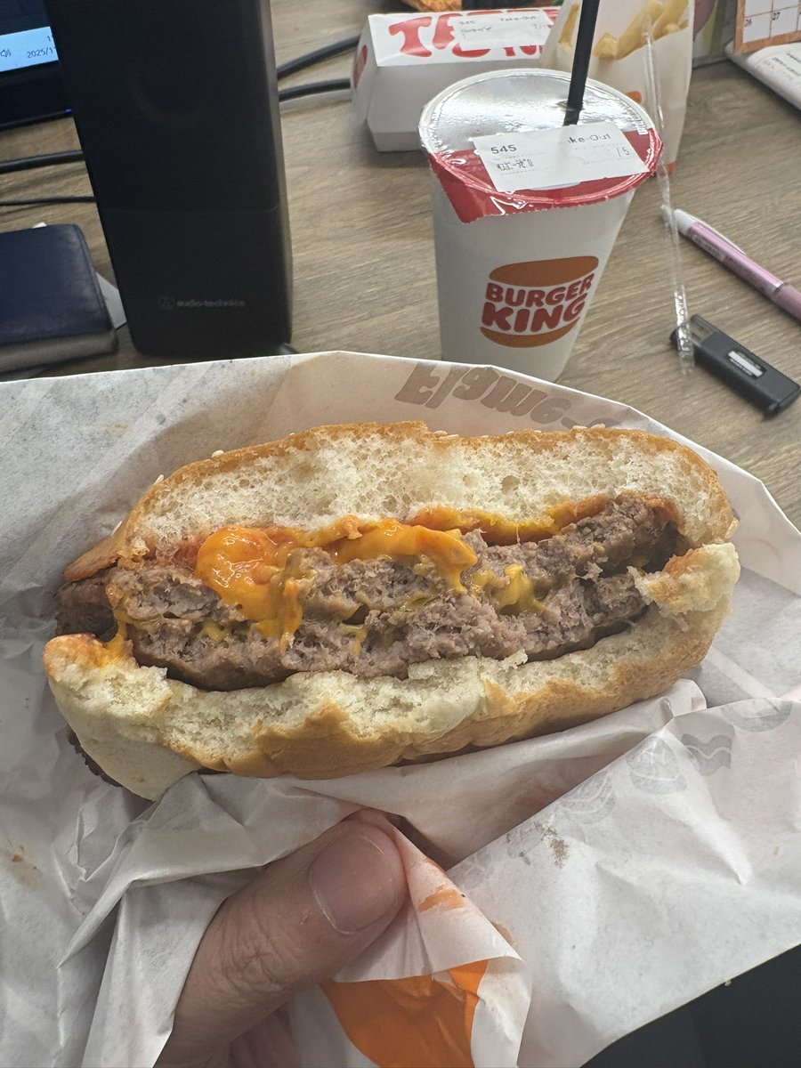 今日の🐱とくっせぇ🍔