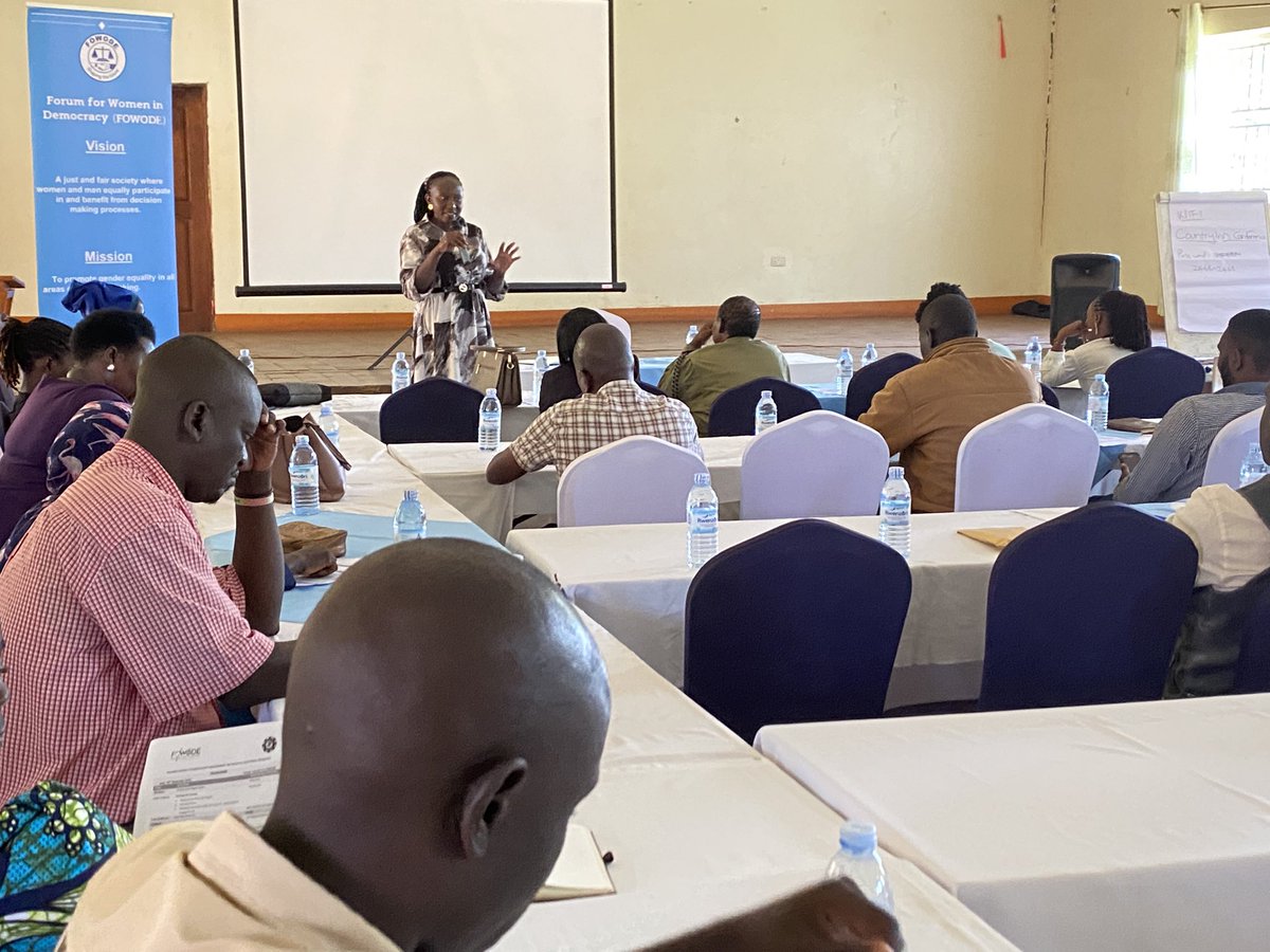 Ongoing at Country Inn, Masindi: FOWODE and the Uganda National NGO Forum convene district stakeholders to discuss and build consensus for peaceful 2026 elections.Bringing together political actors, Academia. citizens, cultural leaders, and district authorities.