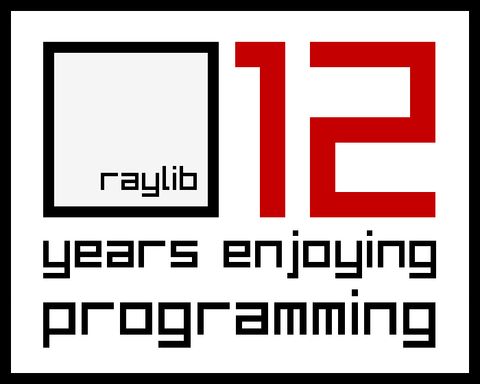 raysan5's tweet image. On November 18th 2013 #raylib 1.0 was officially released on GitHub, it&apos;s been 12 years since that moment. In this time, hundreds of thousands of developers have tried raylib and enjoyed graphics programming! 🚀

Keep enjoy coding! ❤️