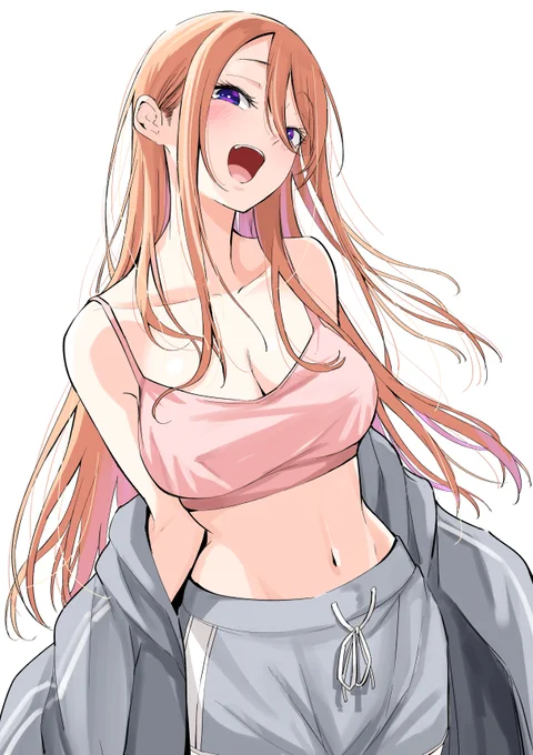 らくがき部屋着お姉さん