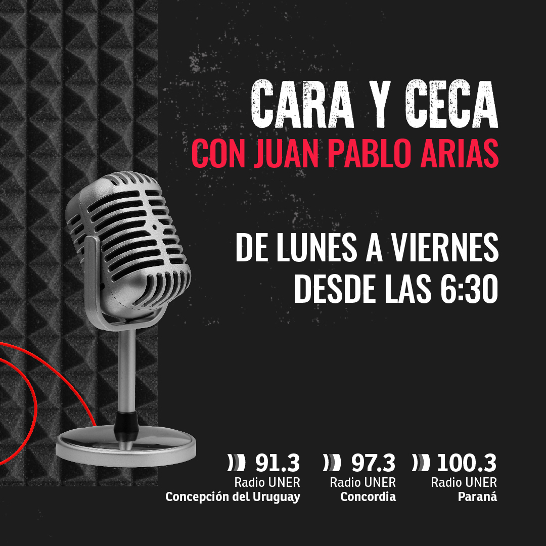 #UniversidadPúblicaSiempre
🎙A las 6.30 <a href="/AriasJuanPablo/">Juan Pablo Arias</a> y gran elenco en #CYC 

📷siruner.uner.edu.ar/public/online/…