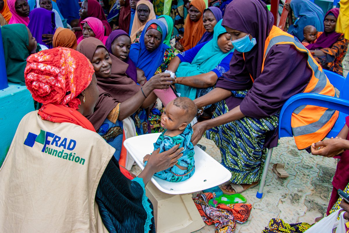 FutureResilien1's tweet photo. At the FRAD OPT Center in Njimtilo, Konduga LGA, our dedicated team continues to provide life-saving nutrition services.

Together, we remain committed to reaching vulnerable populations with quality nutrition service, ensuring no child is left behind.

#FRAD #NutritionResponse https://t.co/uK6xRtrSKW