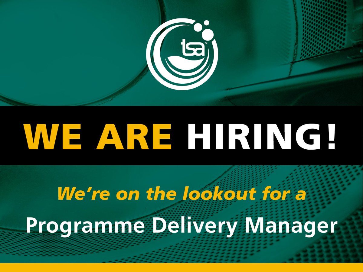 TextileServices's tweet image. We are hiring!

We’re recruiting for a Programme Delivery Manager to join our team: tsa-uk.org/wp-content/upl… 

Please feel free to share this with anyone who may be interested — thank you!

#textileservices #laundry #healthcare #workwear #hospitality