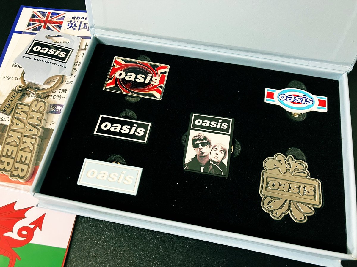 ピンバッジセットなのでしたー‼︎デザインが全部カッコよいので痺れ