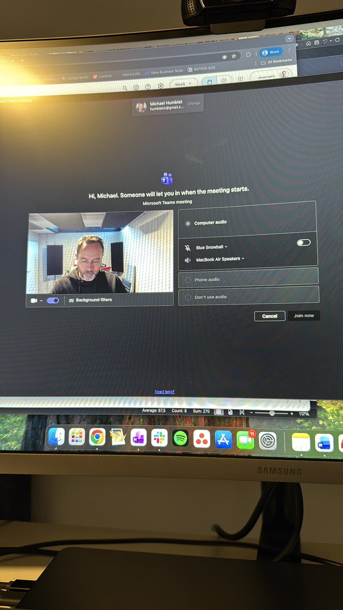 Michael Humblet tweet media