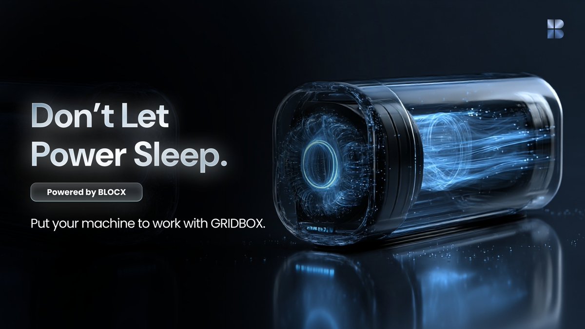 BLOCX_TECH's tweet image. Every idle GPU is wasted potential.
GRIDBOX changes that by turning unused power into global progress.

Your machine could train AI, render worlds, or support research, all while earning you rewards.
The future doesn’t wait. Why should your GPU? 💡