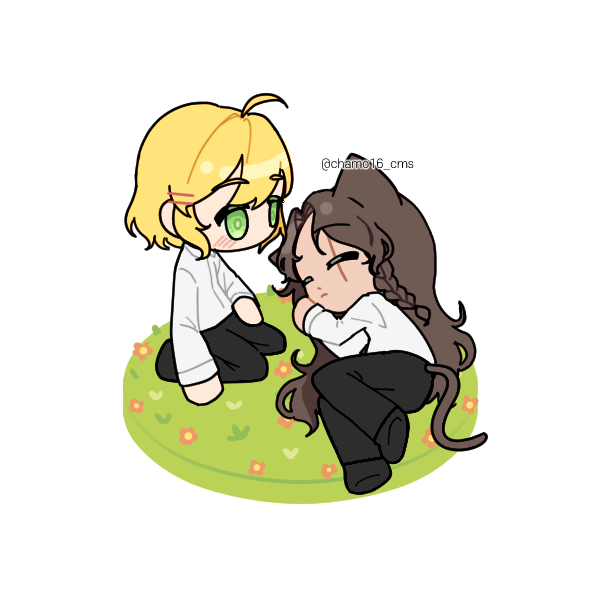 hyatroclus's tweet photo. @hiyohiroo Umm soo that's my oc! He's Vil's brother and is in a relationship with Leona!
Tauriel doesn't have the best health so being in Savanaclaw helps! He's kinda more on the side of good but he refused to go to RSA. First, he'd be in enemy school and second - Neige. https://t.co/pKz5aT8Hgx