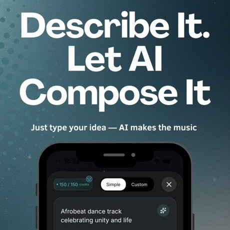 HyperAppStudios's tweet image. apps.apple.com/us/app/hypermu…

Create your own song in seconds with our brand-new Hyper Music AI app — completely FREE! 🎵✨

Generate AI-powered music, unique lyrics, and custom album covers with just one tap.

Now live on the App Store! 🚀
#AIMusic #aiapp