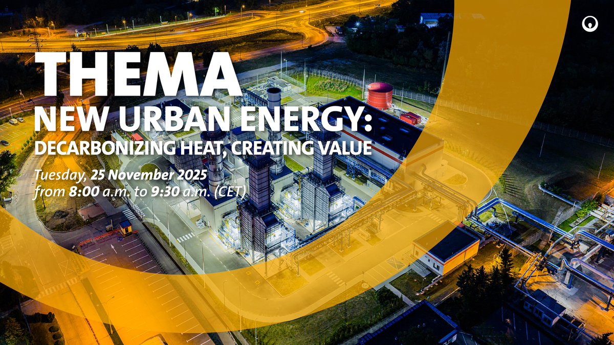 Veolia's tweet image. [SAVE THE DATE] Join us for an exclusive conference on accelerating European #decarbonization through innovative local energy solutions, a cornerstone of Veolia&apos;s Green Up strategic plan.

Presented by Estelle Brachlianoff, CEO of Veolia and Emmanuelle Menning, Deputy CEO finance…