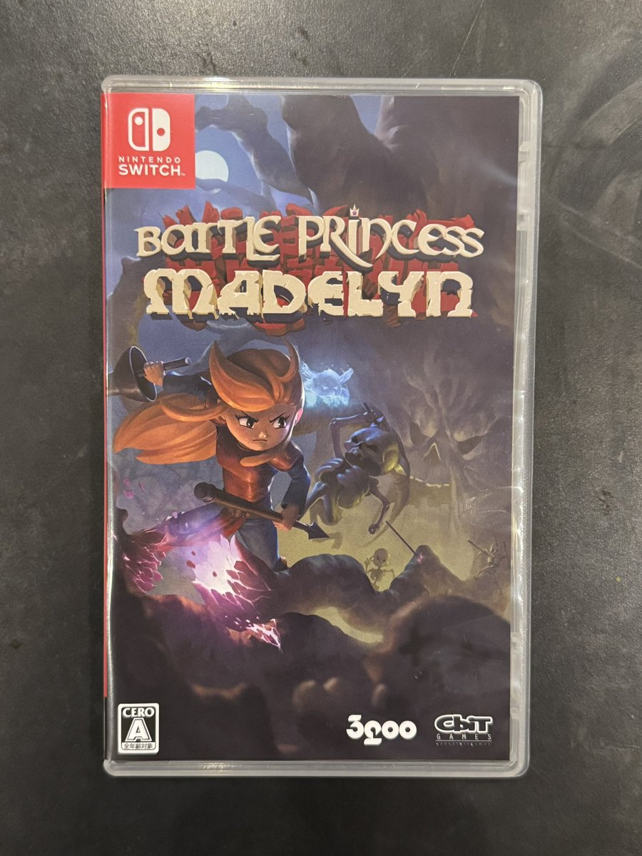 RedRabbit_para's tweet image. ゲームお宝探し

#Switch 
#バトルプリンセスマデリーン 

悩んで買い逃してたら、いつの間にか見かけなくなったやつに出会ってしまった🤣✨