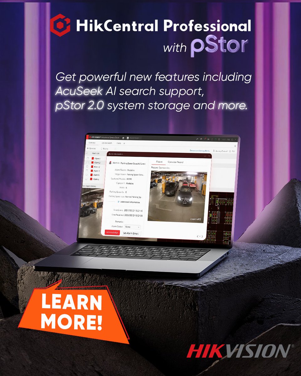 Empower your future with HikCentral Professional 3.0.1! Get powerful new features like AcuSeek AI search support, pStor 2.0 Windows-based storage &amp; more. Learn more in the ADI article here: hubs.li/Q03TLFrn0