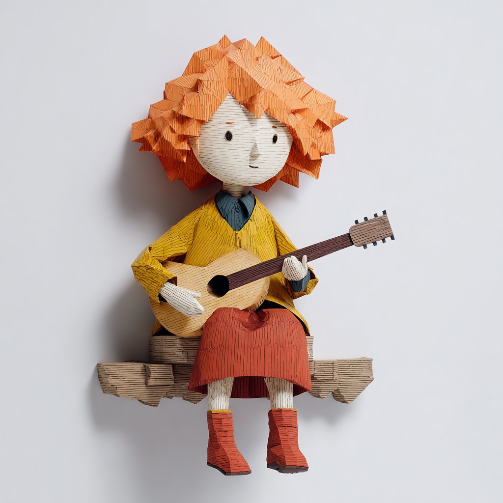 Paper‑sculpture examples