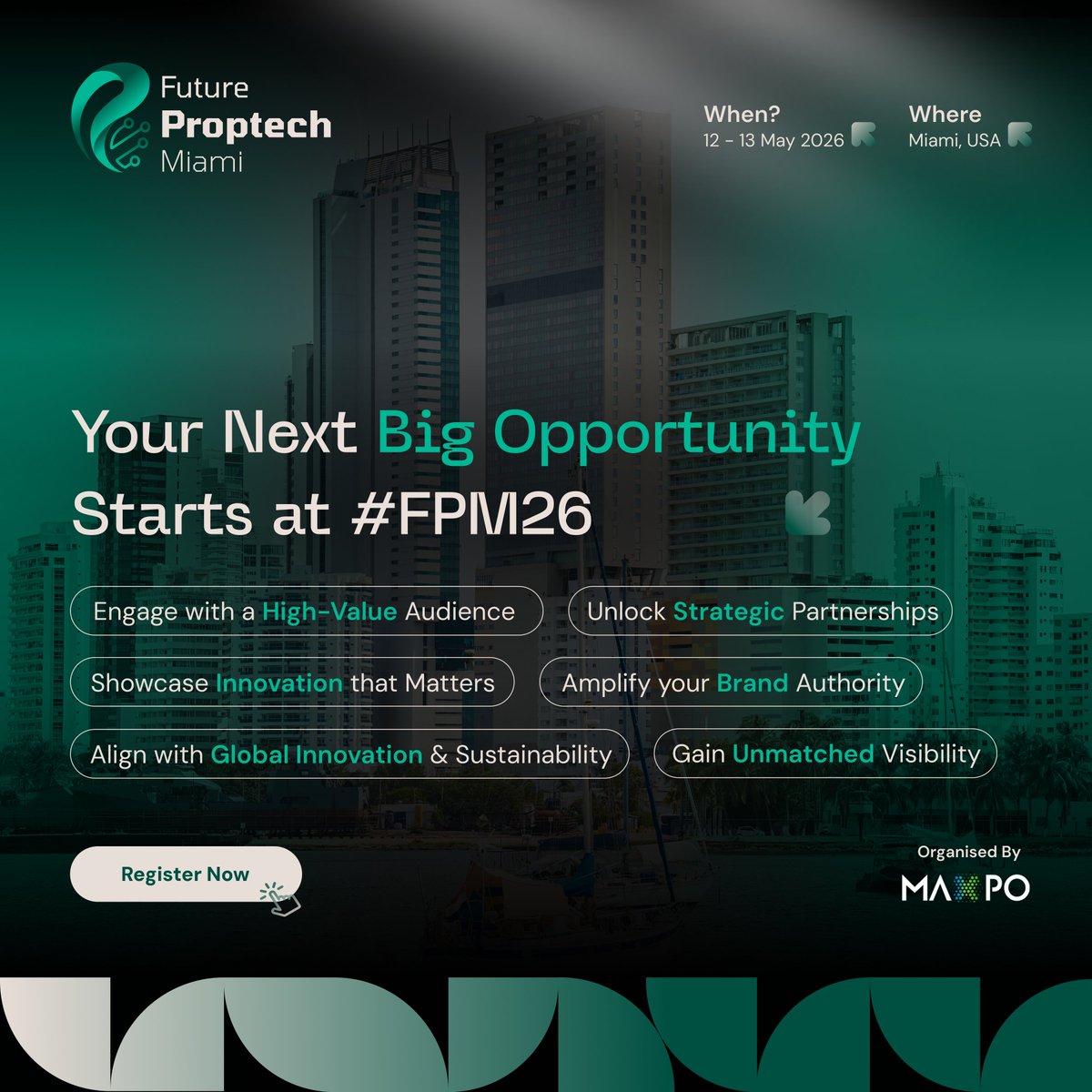 Future_Proptech's tweet image. FPM26 is where visionary brands, industry pioneers, and global innovators shape the future of real estate and PropTech.

Register Now: lnkd.in/gS-YK98d

#FuturePropTechMiami #FPM26 #PropTech #RealEstateInnovation #SmartCities #BuiltWorld #SustainableDevelopment