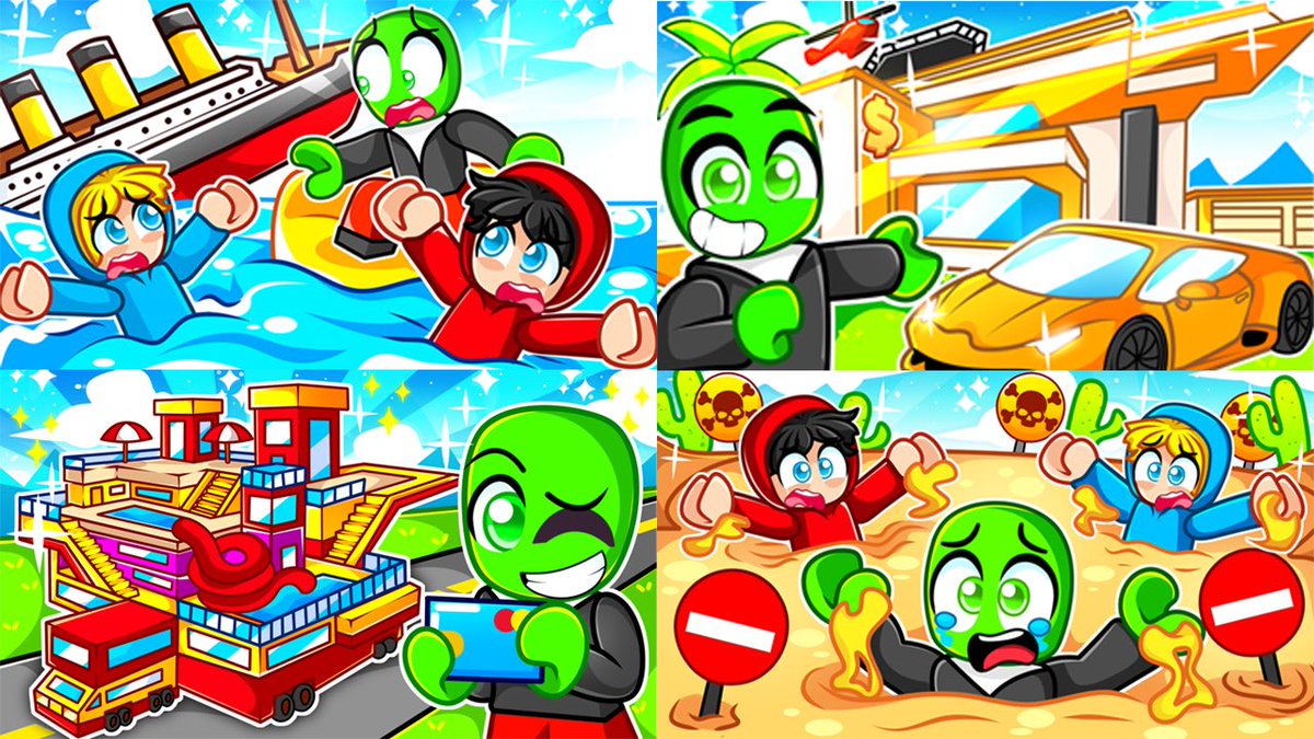 QuincRoblox's tweet image. Recent thumbnails I made

W or L ?