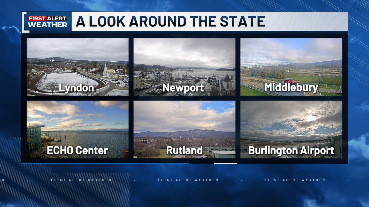 wcaxweather's tweet image. Sunshine is starting to break through the clouds this morning! But as usual, the northeastern parts of our region are holding onto the clouds.