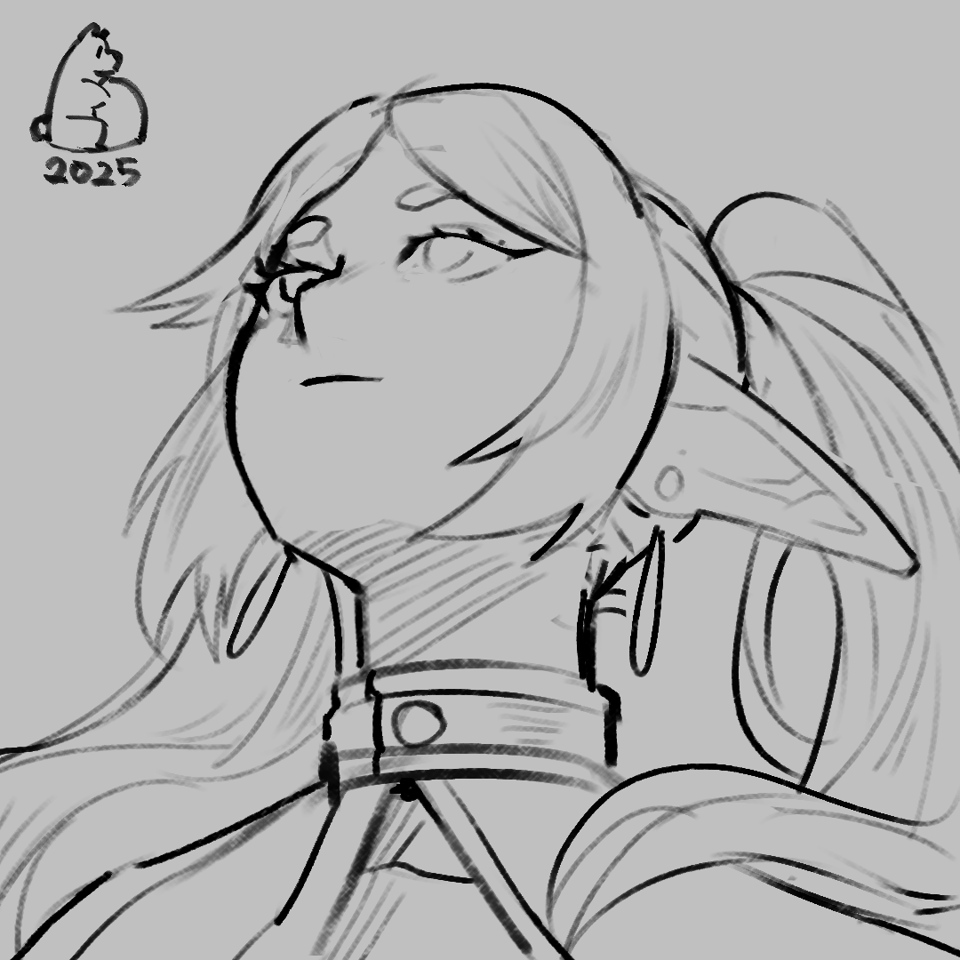 quick 20 min attempt ✌️
#frieren