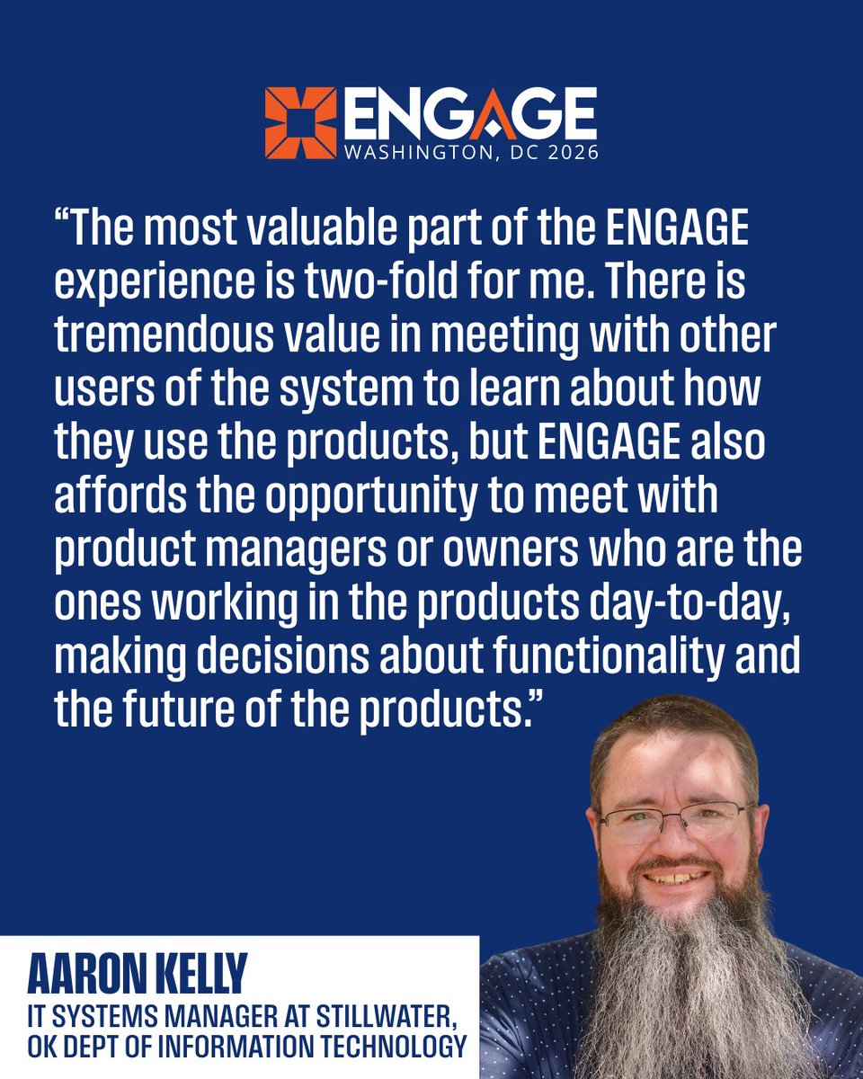 CentralSqTech's tweet image. From March 15–18 in Washington, D.C., we’re bringing our hero-grade community together for an experience built around collaboration, innovation, and real impact. Register by November 21st to take advantage of early bird pricing: engage.centralsquare.com #CSTENGAGE