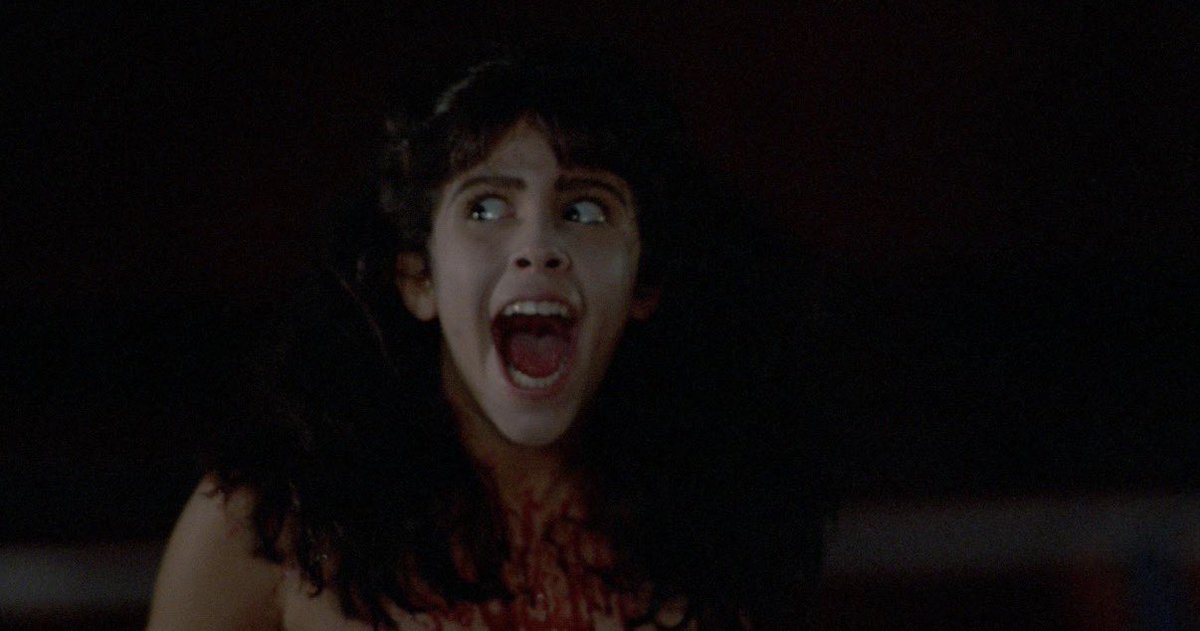 HBarletto's tweet image. An odd choice for an autumn release but the iconic Sleepaway Camp released today in 1983.