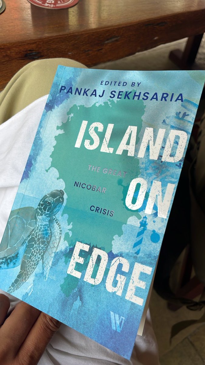 mrajshekhar's tweet image. On the day the SC rolled back its Vanashakti order, another tiny advance from citizens fighting to save the country&apos;s environment. Island On Edge, written to update our understanding of the ecocidal future NPA known as the Great Nicobar project, is out. cc: @pankajsekh.