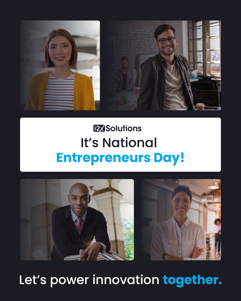 i2xsolutions's tweet image. Visions → reality. On #NationalEntrepreneursDay, we back the grind with security, tech support, and guidance so businesses thrive. Let’s power innovation together.
#i2xSolutions #Cybersecurity #TallahasseeBusiness