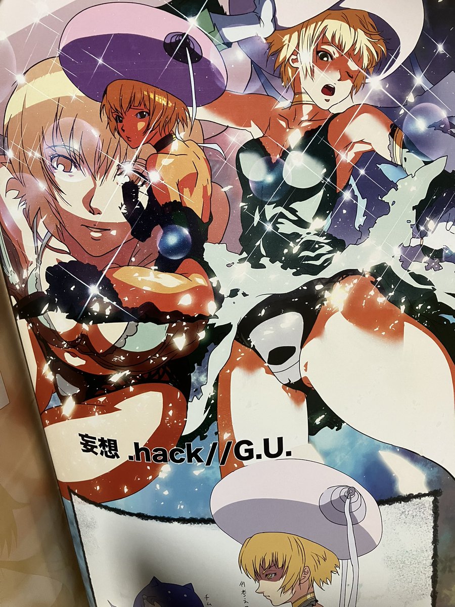 95hagokai's tweet image. 一応の公式書籍で観測できるアトリちゃんのインナーはこの2点くらいですね
むはぁ！！
 #いいインナーの日
#dothack