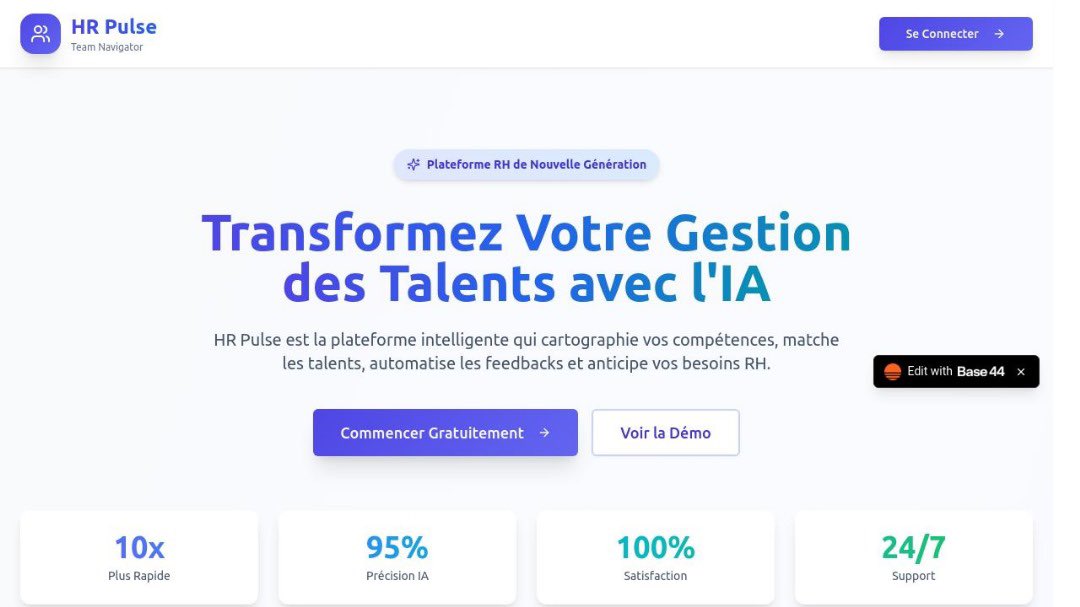 0xWeb3DevRel's tweet image. I just built HR Pulse Global, a full HR management  with @base_44 .

My app solves a real problem:
→ Centralizing team &amp;amp; widgets
→ Role-based access
→ Public API for team data
→ AI-powered async daily stand-ups

I’m entering the #Base44HRChallenge

🔗 skillmap.base44.app