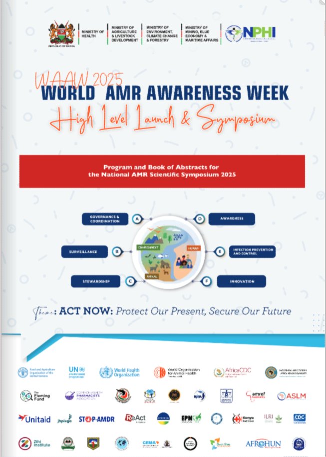 heyzine.com/flip-book/2bd9…

For interactive e-book use the link
<a href="/MOH_Kenya/">Ministry of Health</a> <a href="/Dir_vetservices/">Directorate of Veterinary Services (DVS), Kenya.</a> <a href="/NPHIKenya/">NPHI Kenya</a> <a href="/WHOKenya/">WHO Kenya</a> <a href="/MOH_DHP/">Health Promotion Kenya</a> <a href="/ppbkenya/">Pharmacy and Poisons</a> <a href="/WOAH_Global/">@WOAH_Global</a> <a href="/FAO/">Food and Agriculture Organization</a> <a href="/FAOKenya/">FAO in Kenya</a>