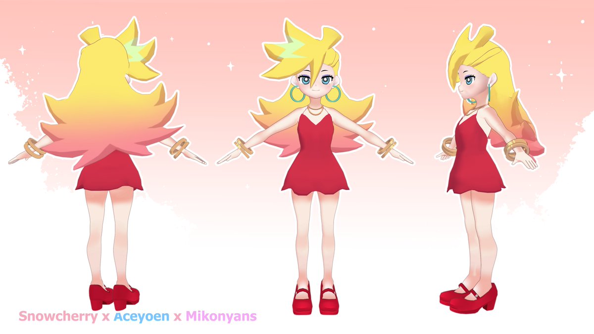 Panty (Panty &amp; Stocking) 3D Model Release~

Collab with <a href="/aceyoen/">Agung Wp 🔱</a> 

#b3d #3dcg