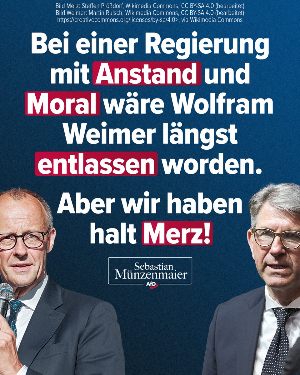 Die Weimer Media Group verkauft mutmaßlich „Einfluss auf politische Entscheidungsträger“ für 80.000 Euro - und den Kanzler interessiert es einfach nicht. 

So muss man sich wirklich nicht über Politikverdrossenheit wundern!

TM