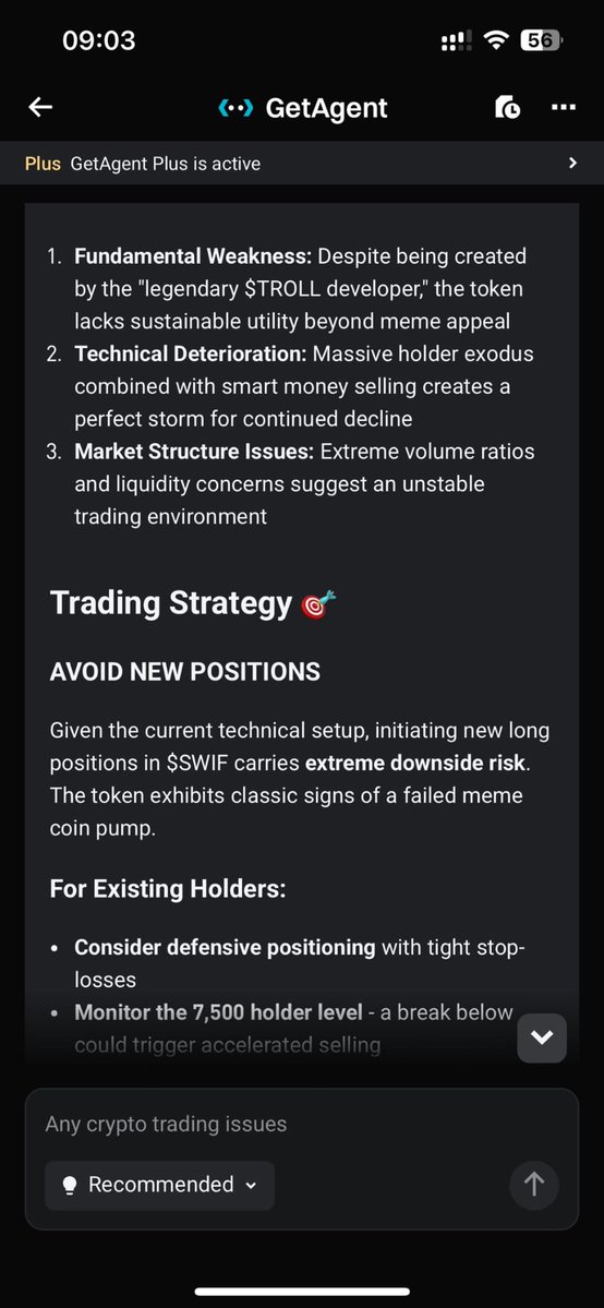 0xLimitless__'s tweet image. Just started using this tool called GetAgent for trading and wow… it actually makes sense of all the market noise. I usually panic sell but now I feel more chill seeing clear signals. Didn’t think a bot could help me this much.
#TradingTools #CryptoLife #Bitget