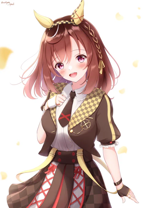 去年のブエナビスタちゃん改めて描きなおし #ウマ娘 #ブエナビスタ
