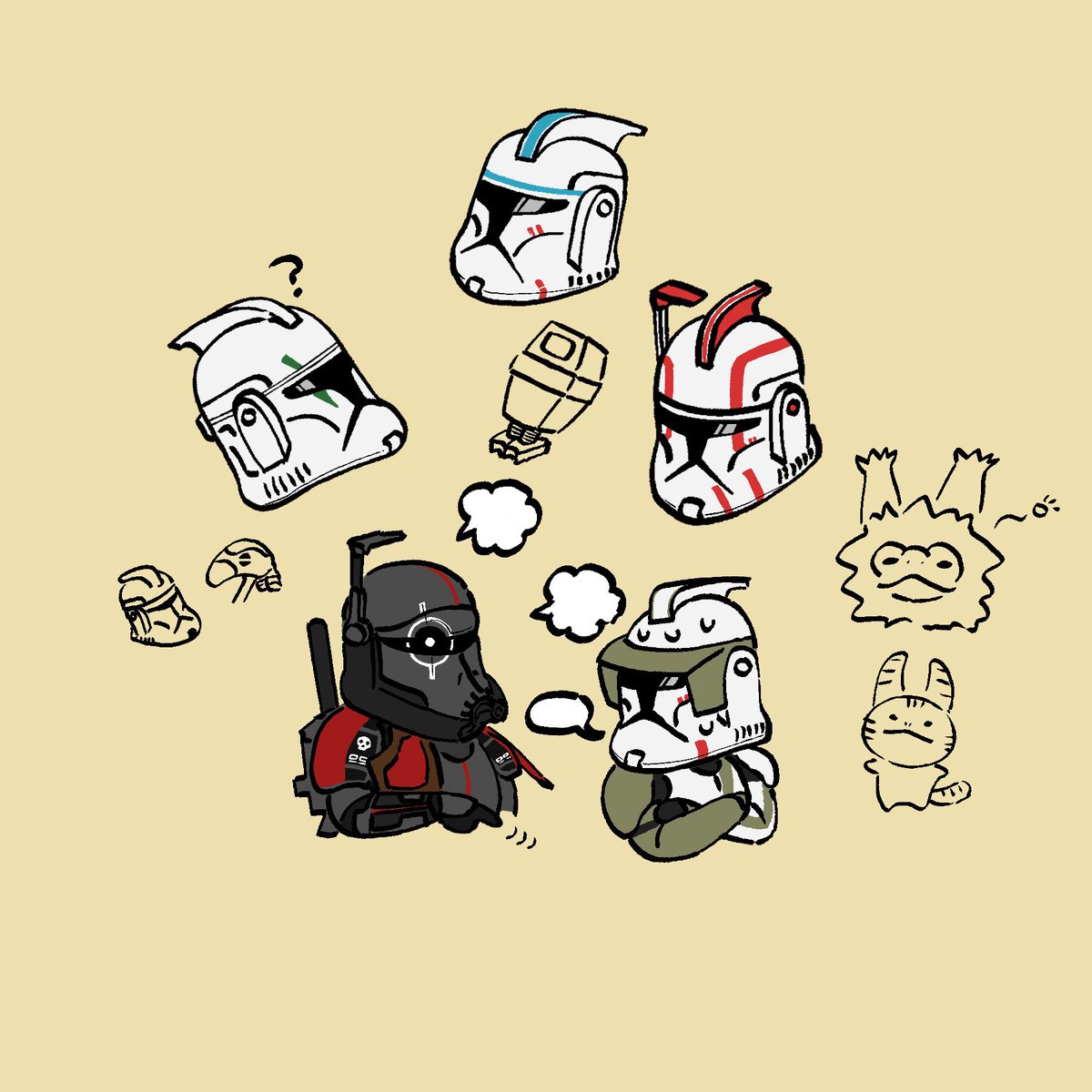 Maythe4th9931's tweet image. らくがき
ばどばちとたくさん絡むといいな