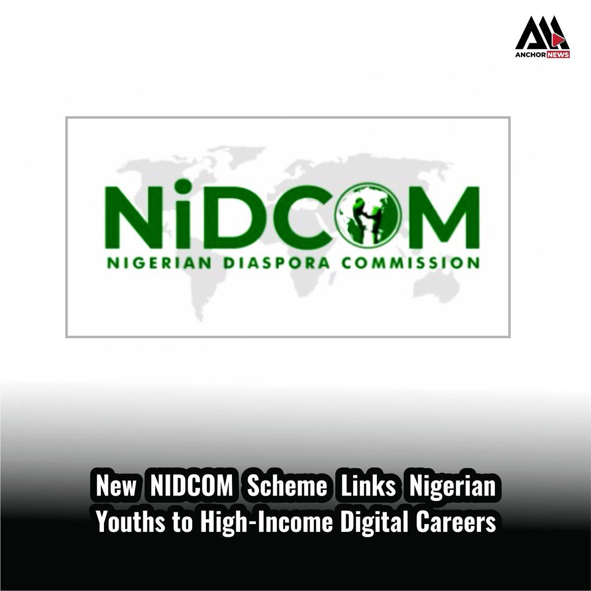 AnchorNG's tweet image. New NIDCOM Scheme Links Nigerian Youths to High-Income Digital Careers

Click the link below for more information
anchornews.ng/new-nidcom-sch…

#NIDCOM #Nigerianyouths #digitalwork #remotejobs #anchornews