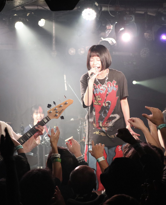 On stage media image