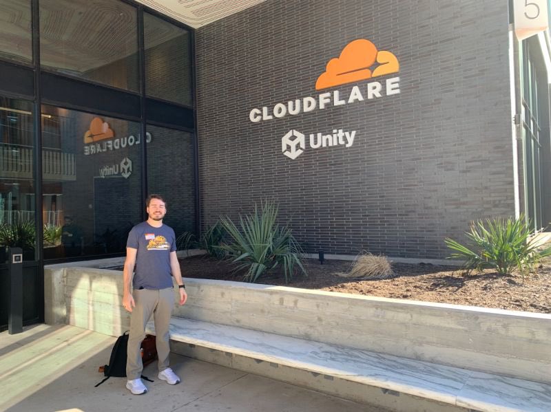 batemanhq's tweet image. First day at Cloudflare. If the internet goes down again, it’s just an unscheduled performance test. 

You’re welcome.