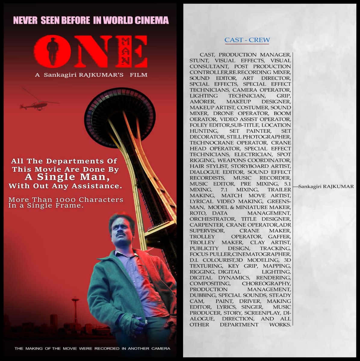 karunaasethu's tweet image. #ONEMAN_Raj
#sankagiriRAJKUMAR
#Singleman_movie
#Nikilmurugan
#Digitally
@SankagiriRajKumar
@sankagiriRAJKUMAR
@Rajkumar_Dir