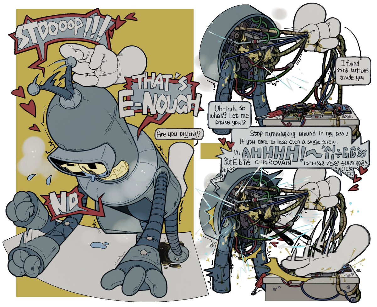 banhaibao2's tweet image. Thank goodness X has been fixed, so I can release this strange new art