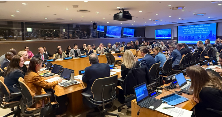 ChallengesForum's tweet image. On November 5th, with @KaiptcGh , we launched the #CAF25Accra Key Takeaways at @UN HQ, hosted by the Missions of 🇸🇪 &amp;amp; 🇬🇭.

Discussions focused on doing differently with less: political support, host country engagement, flexible tools &amp;amp; partnerships.

🎥 webtv.un.org/en/asset/k1q/k…