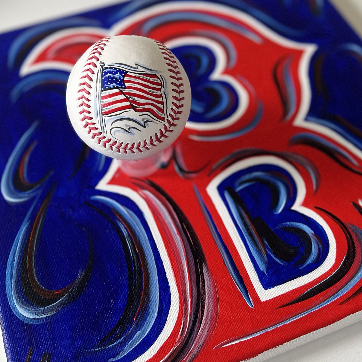 7thGypsy's tweet photo. 🇺🇸@RickCanale
Loved painting this up for you, Rick!!
However, I couldn’t decide which pix to post, so all four 🙃
#NEPats #DubbleBubble 🫧
#DirtyWater #StLCards https://t.co/A8c0J0CYUq