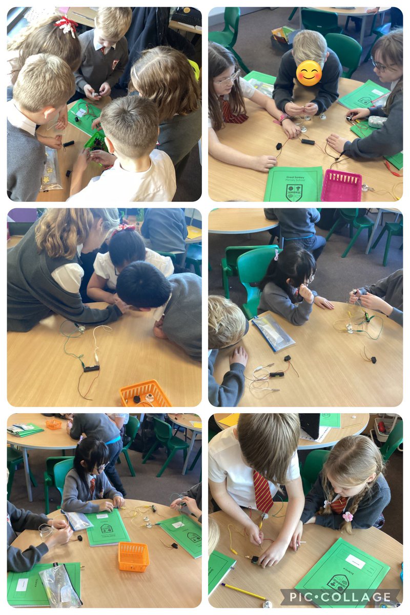 ElmTreeGSP's tweet image. In science we have looked at the job of a switch! We created a circuit with a switch in it to turn the light bulb on and off 💡 
#greatsankeyscience