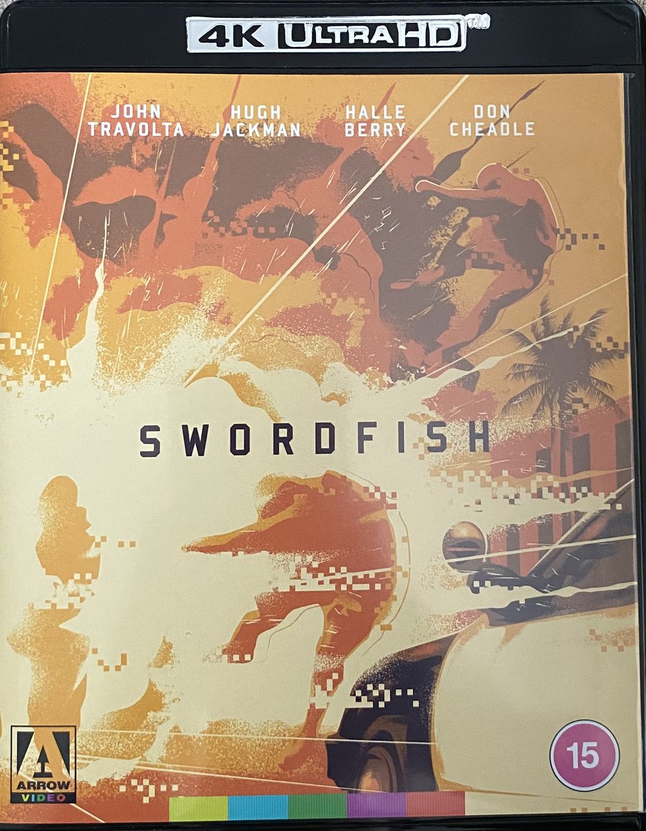 indieimmy's tweet image. #NowWatching on 4K UHD starring John Travolta, Hugh Jackman, Halle Berry and Don Cheadle in #Swordfish directed by Dominic Sena.