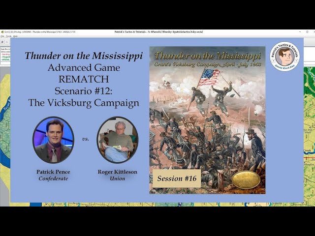 Farsol4's tweet image. The Union&apos;s Army of Maneuver is pushing east toward Jackson, crossing the Big Black in force.  The question remains of how far Grant is willing to move away from the Vicksburg siege!

@MultiManPub #GCACW #wargaming

youtu.be/c43JddUf0D0