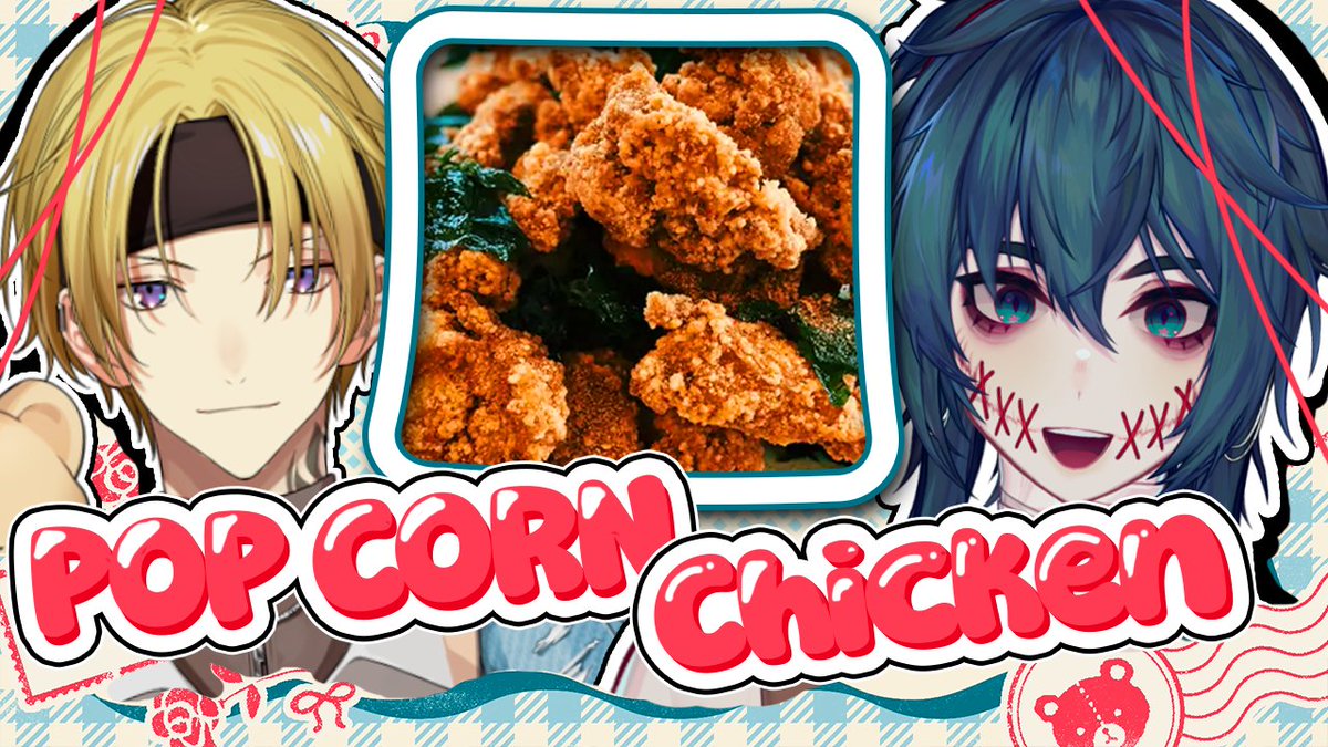 NOW LIVE!!!🔴
MAKING POPCORN CHICKEN WITH THE GREAT ZADDY <a href="/luca_kaneshiro/">Luca Kaneshiro 🦁 💰 NIJISANJI EN</a> !! THE GREATEST AMERICAN!! 🦁👻
twitch.tv/omi_vt
youtube.com/live/GHkb3zgne…