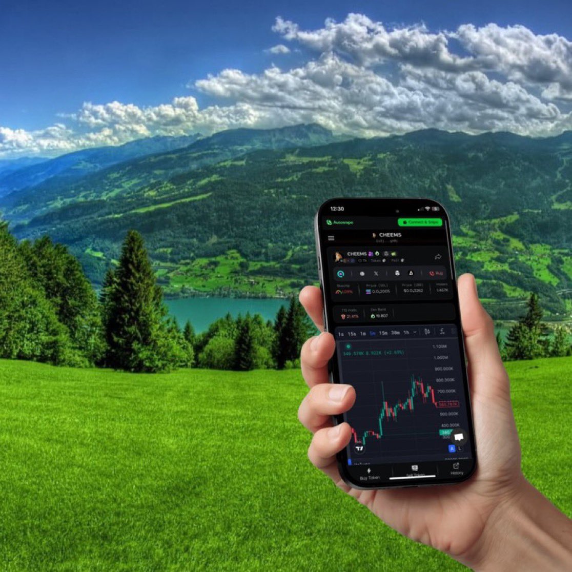 autosniperai's tweet photo. So #twitterdown? Go outside and see some grass 🌅 https://t.co/h19zycSybS