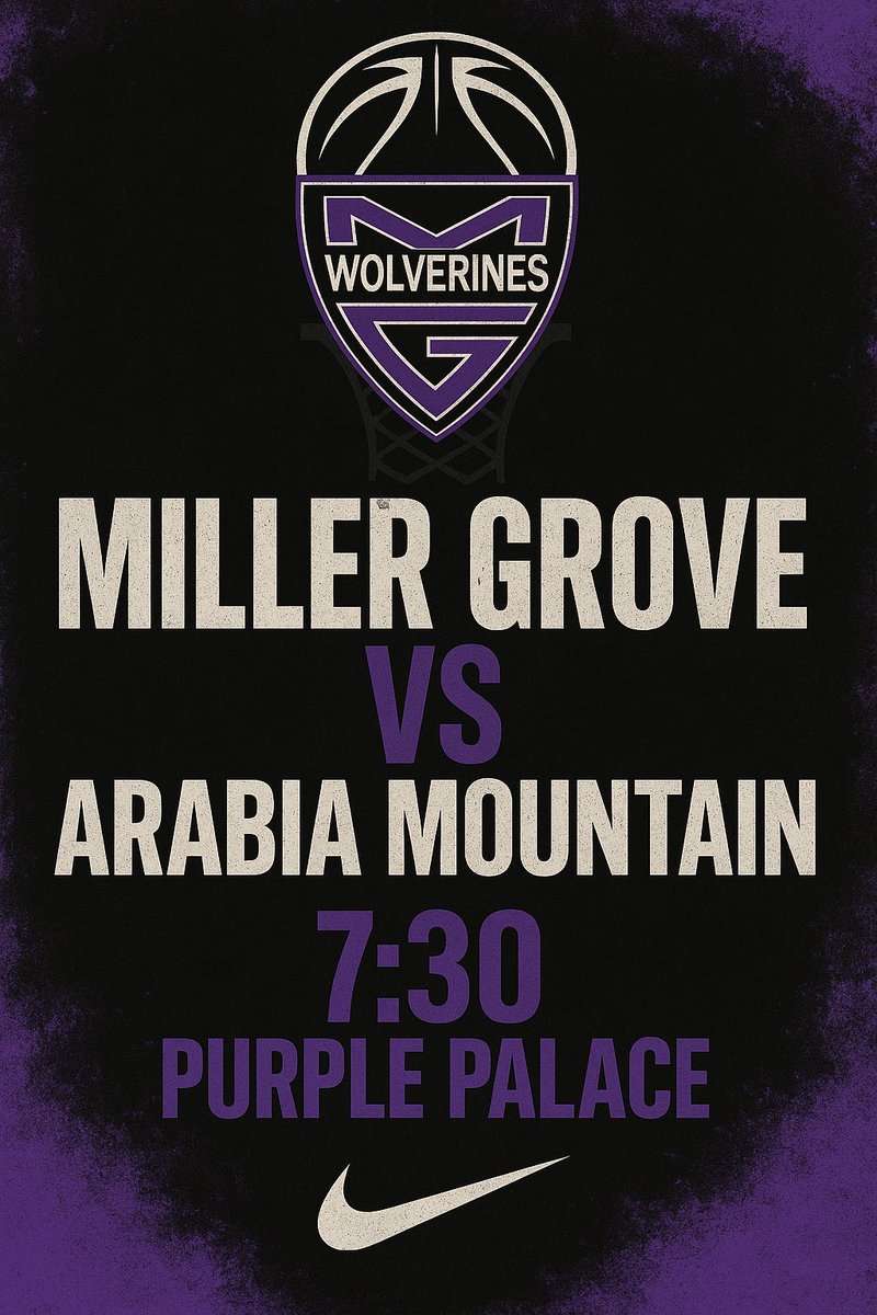 MillerGroveHoop's tweet image. Home game TONIGHT‼️‼️ Come out and support your Wolverines @ The Purple Palace #WolverineNation #MillerGrove #Letsgooo