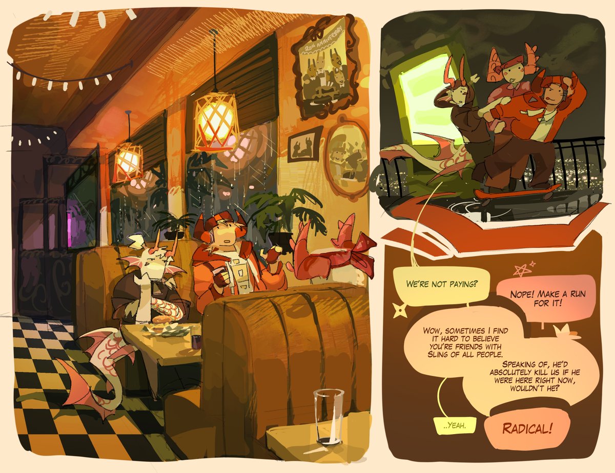 polynyxx's tweet image. Dine &amp;amp; Dash