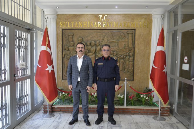Aydın İl Jandarma Komutanı Sultanhisar’ı Ziyaret Etti